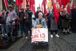 Tens of thousands of people march against Tories in Manchester